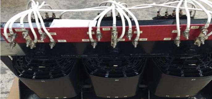 Military transformer, 3-phase, 55 kva featured